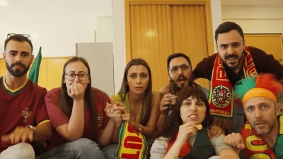 dstelecom | Com fibra, celebra golos em tempo real.